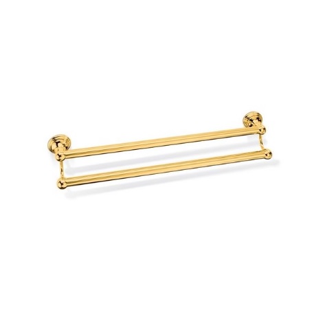 Decor Walther CLASSIC CL HTD60 2-ne rätikureeling 60cm – kroom, poleeritud nikkel, kuld (24 karaati)