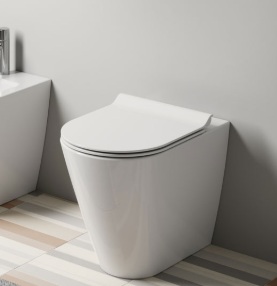 GSI KUBE-X põrandal seisev rimless wc-pott
