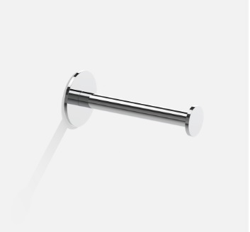BASIC SELF-ADHESIVE BA SK ERH wc varurulli hoidja, liimitav – kroom, matt must