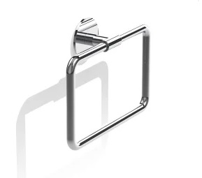 BASIC SELF-ADHESIVE BA SK HTR towel holder, self-adhesive – chrome, matt black