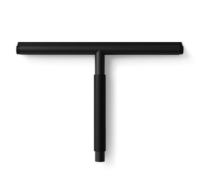 CLEAR klaasipuhastaja, 240x17xh-174mm – poleeritud rst, matt must