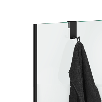 Decor Walther CONTRACT DH 2 shower glass hook — view 3
