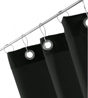 LOFT DV vannikardin – nailon must, nailon hallikasroheline + 12 roostevabast terasest kinnitust