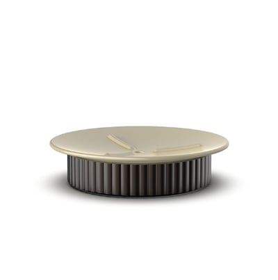 OF.LINE SA, seebialus,  3 x 12,5 x 12,5cm – keraamika/alumiinium palju värvikombinatsioone (pildil mocca/dune)
