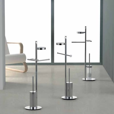 PLANETS product line, wc accessory sets, towel holders, free standing columns – chrome