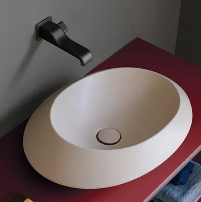 SPIRE basins product line – different finishings, matt and glossy