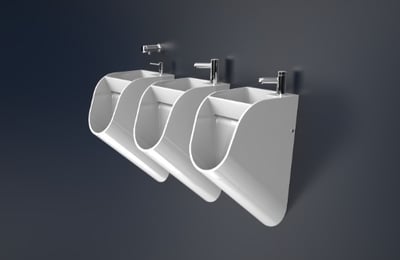 STAND sink-urinal combination