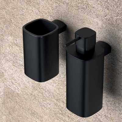 TRENTA product line, bathroom accessories – chrome, matt graphite, matt black