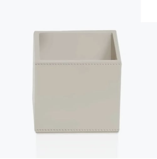 Decor Walther BROWNIE UB niiskuskindlast kunstnahast karp – valge, must, liivabeež, taupe