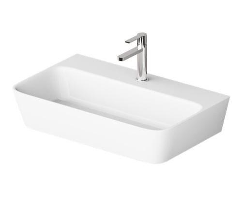 PAA QUADRO kivivalamu 700x430xh-137mm, CastStone läikivad viimistlused – valge, clay/terrakota, fog/hallikasroheline