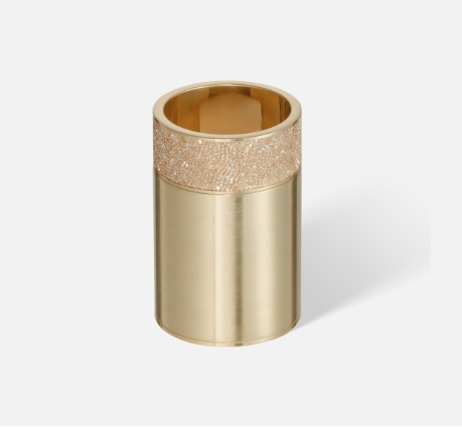 Decor Walther ROCKS BOD1 tops kaaneta Swarovski kristallidega – kroom, matt must, matt must metall/matt kuld, matt kuld, kuld