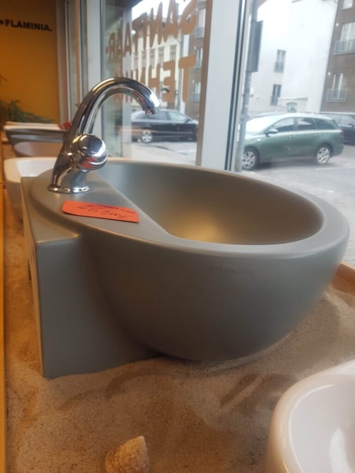 Flaminia Flaminia Dip valamu 62×49,5xh22,5, laavahall