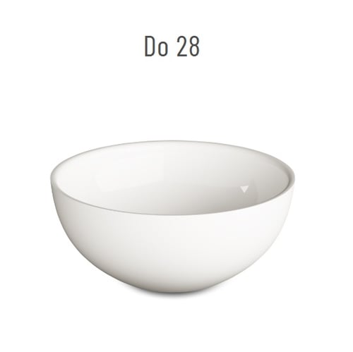 PAA DO 28 valamu väiksesse ruumi, Ø 280xh-120mm, CastStone läikivad viimistlused – valge, clay/terrakota, fog/hallikasroheline
