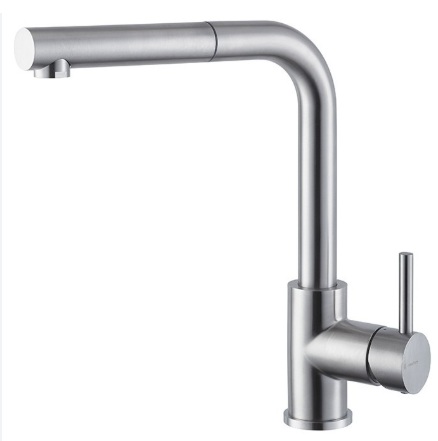 Newform REAL STEEL 63425X köögisegisti väljatõmmatava käsidušiga