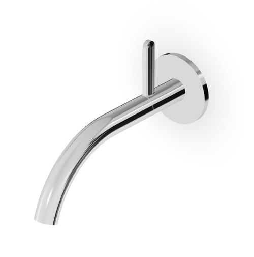 Zucchetti ISY22 ZIS2815+R97832 progresseeruv valamusegisti seinast, jooksutoru 190mm – 12 viimistlust, sh 6 PVD ja 3 kahetoonilist viimistlust