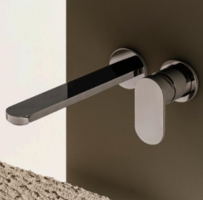 Zucchetti OCTO ZOC745+R99815 2-osaline valamusegisti seinast, tila L-225mm – 11 viimistlust, sh 5 PVD viimistlust
