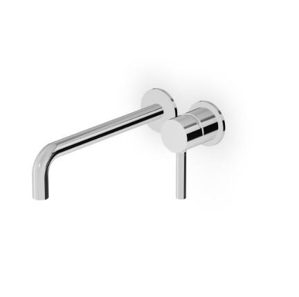 Zucchetti PAN ZP6123+R99815 2-osaline valamusegisti seinast, jooksutoru 230mm – 10 läikivat ja harjatud viimistlust