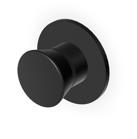 Zucchetti SABLIER ZSL780.X+R96710 shower mixer, AISI 316L – 12 finishings, incl 10 PVD finishings (pic XP81 PVD brushed total black)